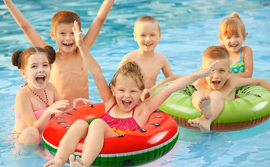 Anillo inflable de arcoíris para piscina, flotador de juguete para natación, anillo flotante para adultos y niños, fiesta de verano, recreación acuática al aire libre