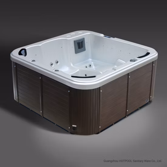 Bigger 5 Persons Acrylic Portable Whirlpool Jacuzzi Bathtub SPA Massage Pool for Adults