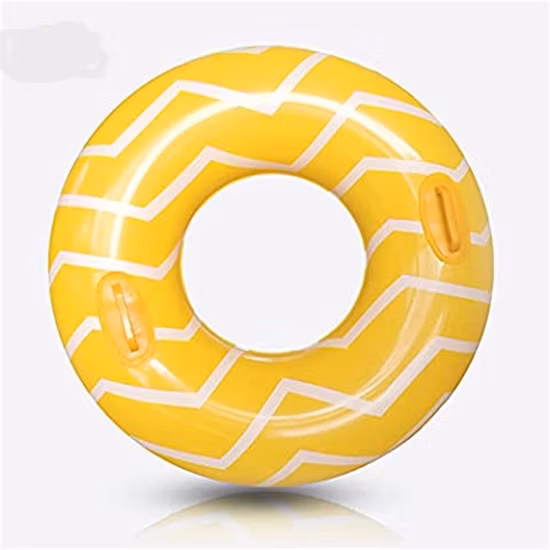 New Colorful Star Print Inflatable Tube Swim Ring for Adults Kids Five-Pointed Star Safety Swim Circle Water Play Equipment