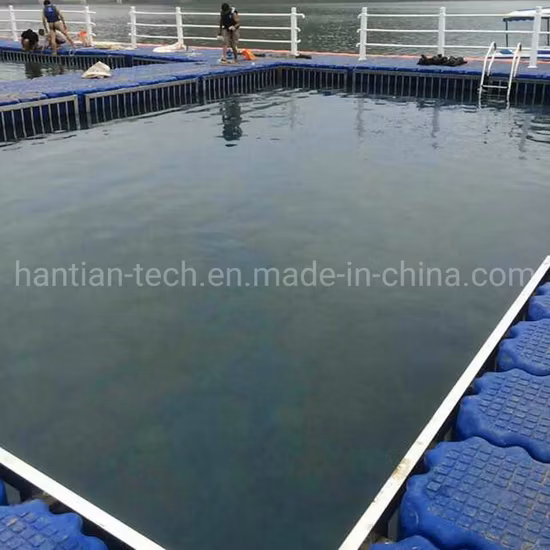 Plataforma flotante de agua, flotador de piscina de plástico HDPE modular a la venta