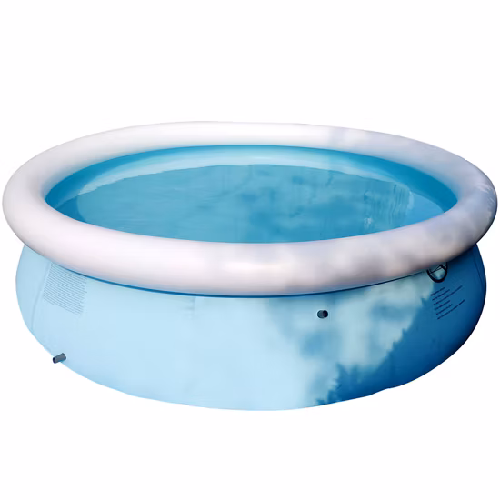 Dfaspo Piscina inflable sobre el suelo Piscina redonda/cuadrada de PVC de fácil velocidad