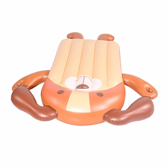 La piscina al por mayor flota la bandeja flotante del barco del verano para el flotador de la natación del PVC de la piscina